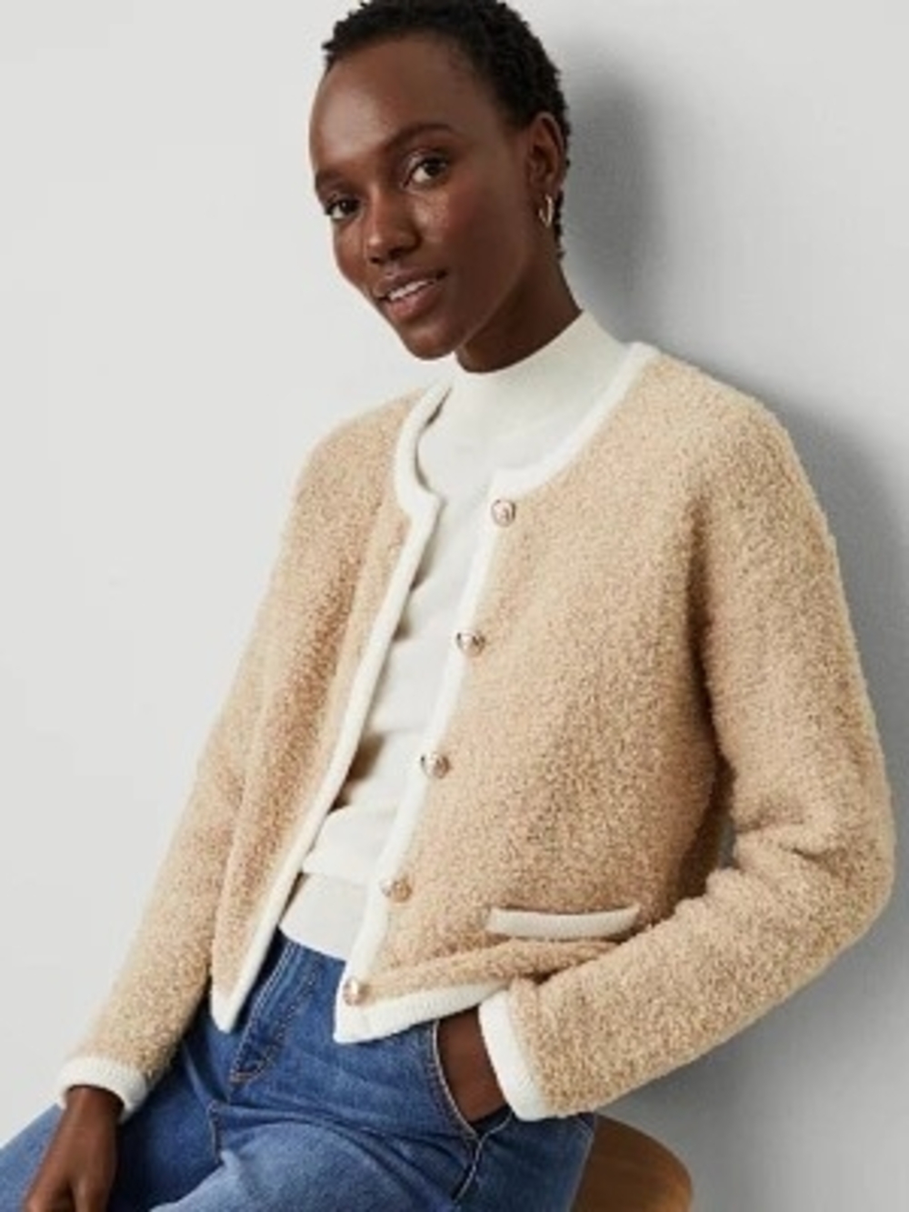NWT Ann Taylor Boucle Jacket